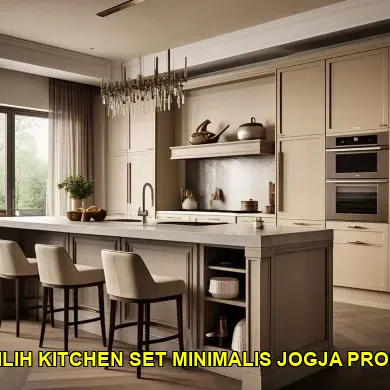 Mengapa Memilih Kitchen Set Minimalis Penting di Jogja